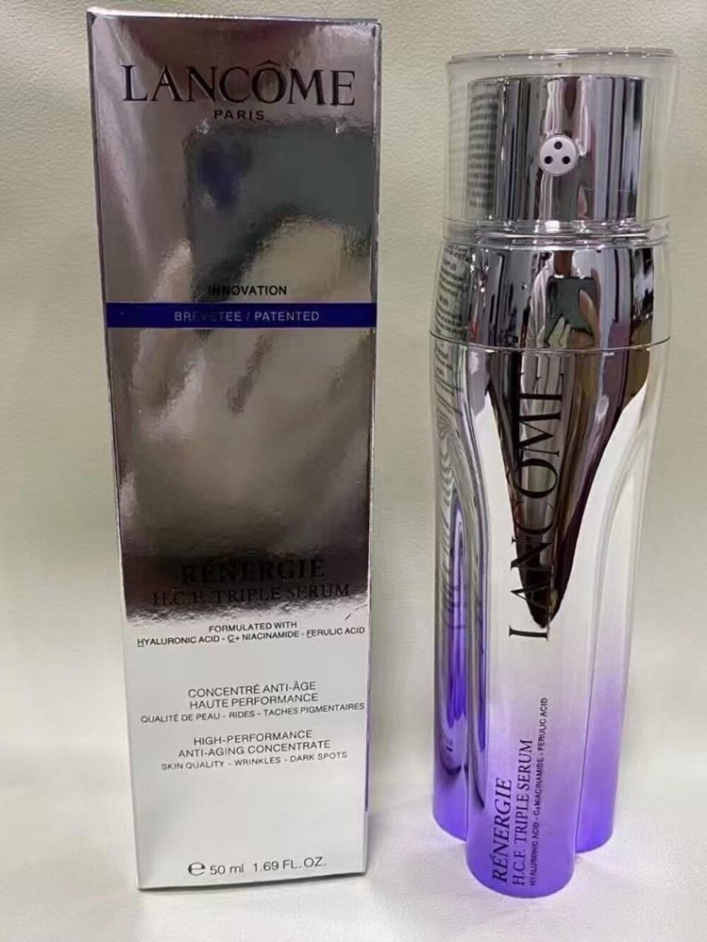 Lancome Renergie HCF Triple Serum 50ml 1.69oz Full Size New version
